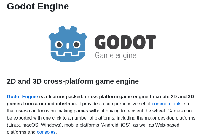 Godotengine Godot screenshot