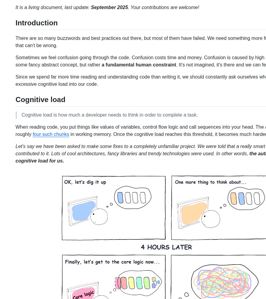 Zakirullin Cognitive Load screenshot