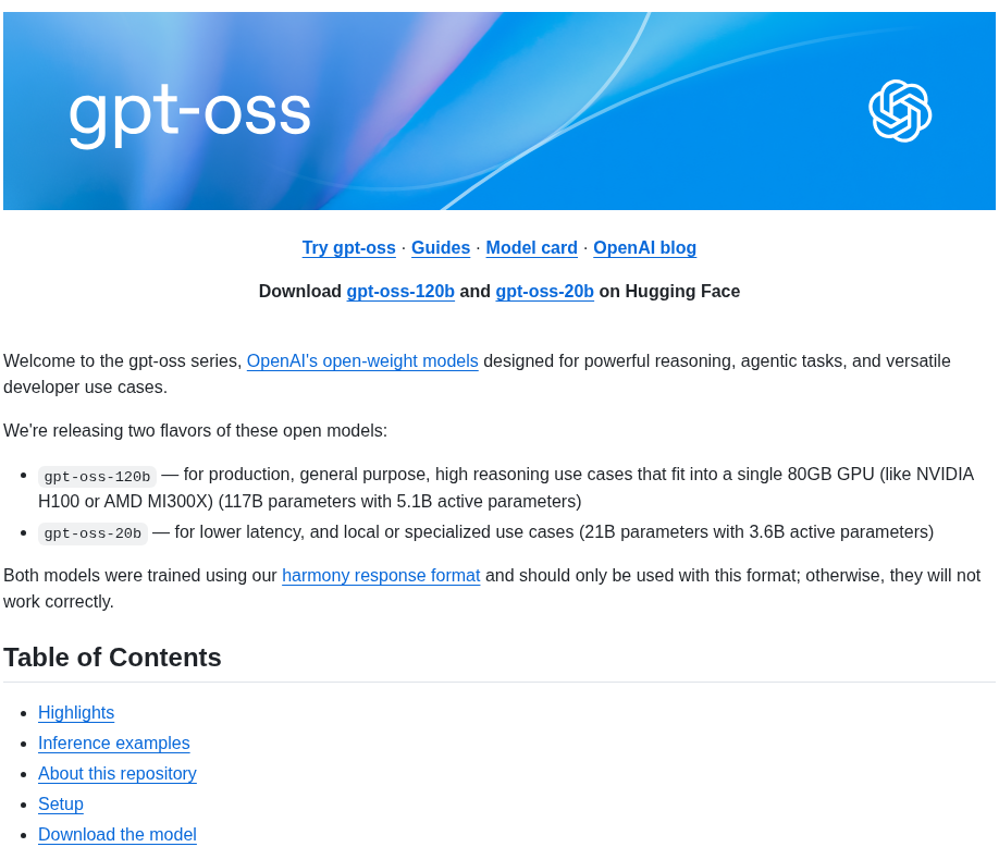 Openai Gpt Oss screenshot