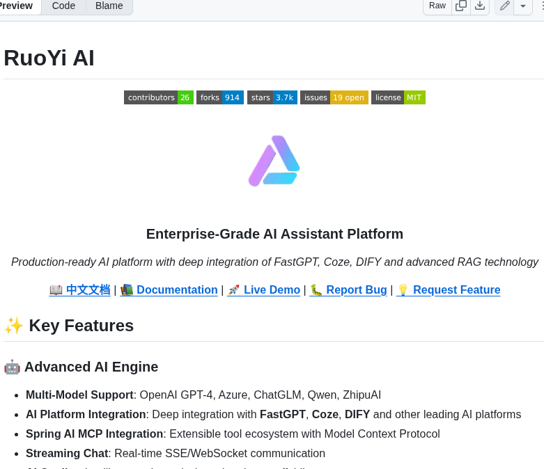 Ageerle Ruoyi Ai screenshot