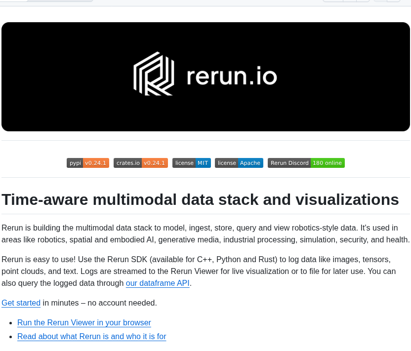 Rerun Io Rerun screenshot