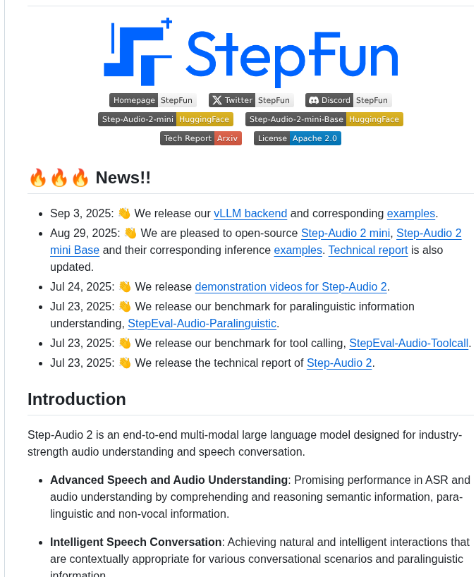 Stepfun Ai Step Audio2 screenshot