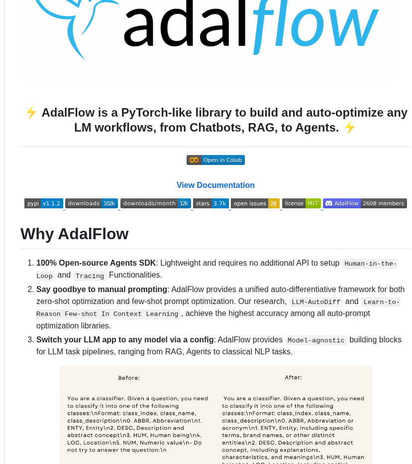 Sylphai Inc Adalflow screenshot