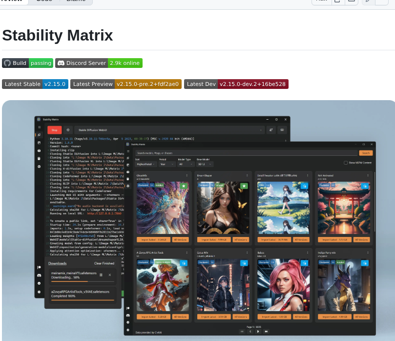 Lykosai Stabilitymatrix screenshot