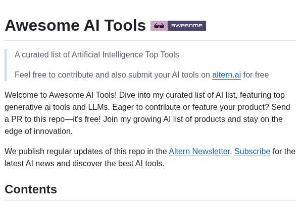Mahseema Awesome Ai Tools screenshot