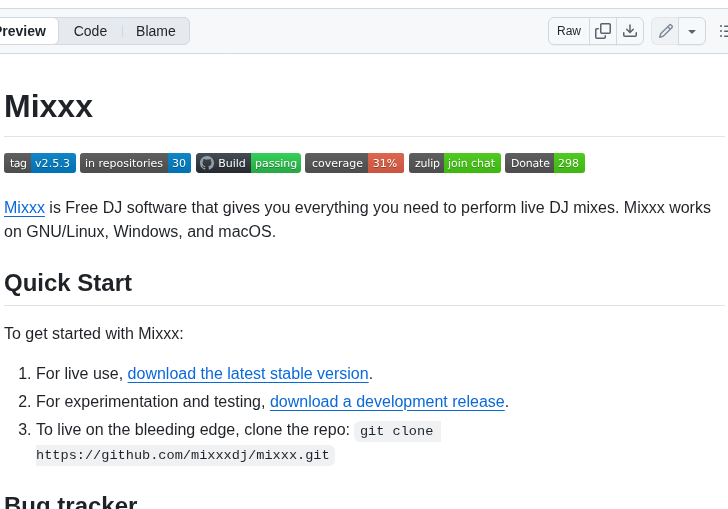 Mixxxdj Mixxx screenshot