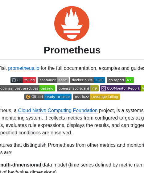 Prometheus Prometheus screenshot