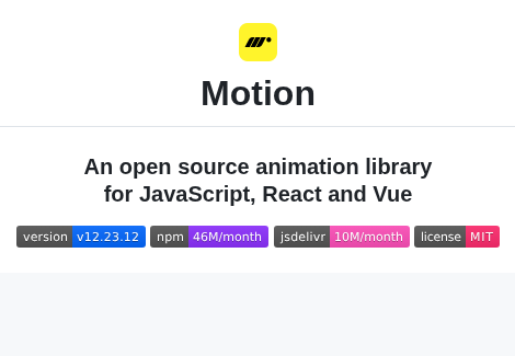 Motiondivision Motion screenshot