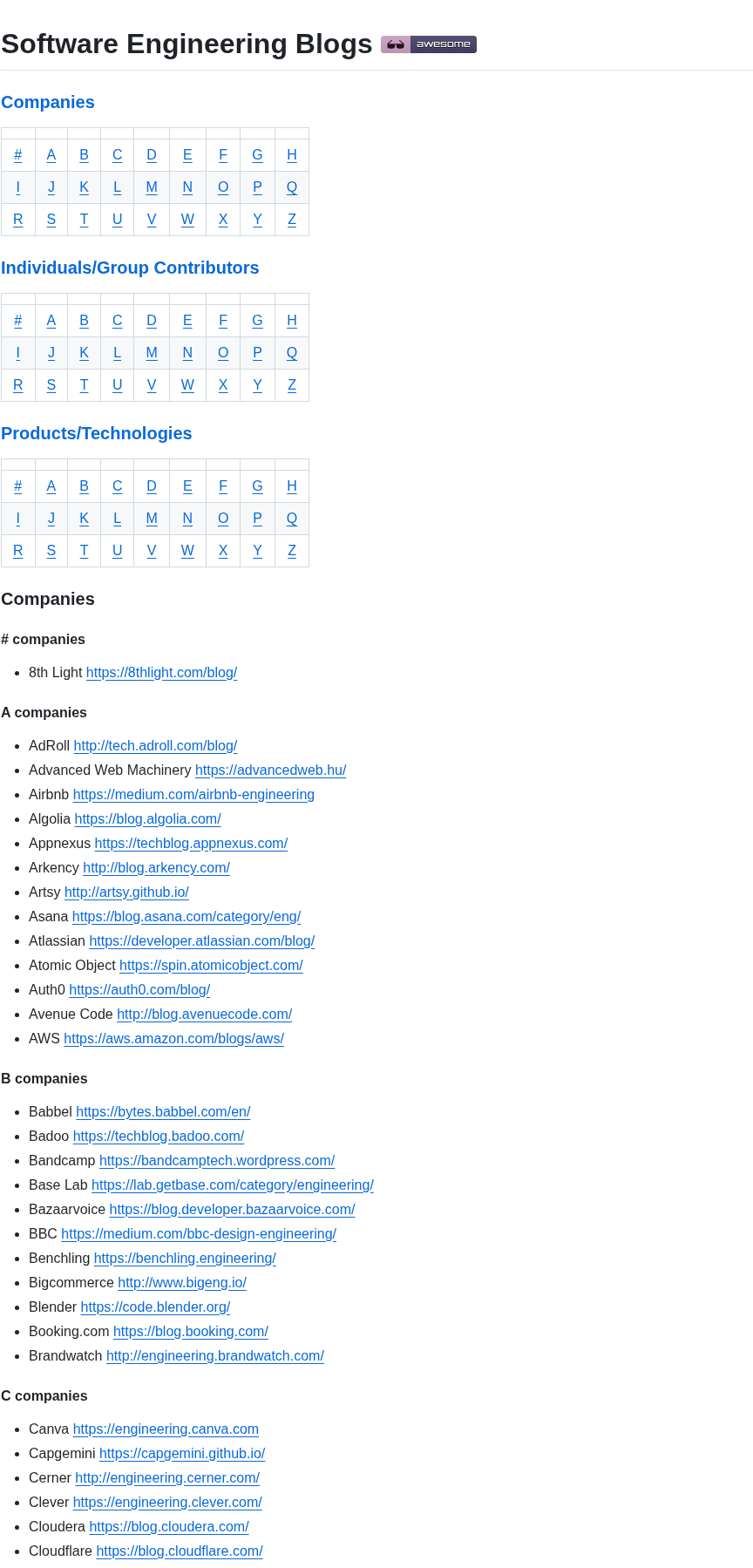 Kilimchoi Engineering Blogs screenshot