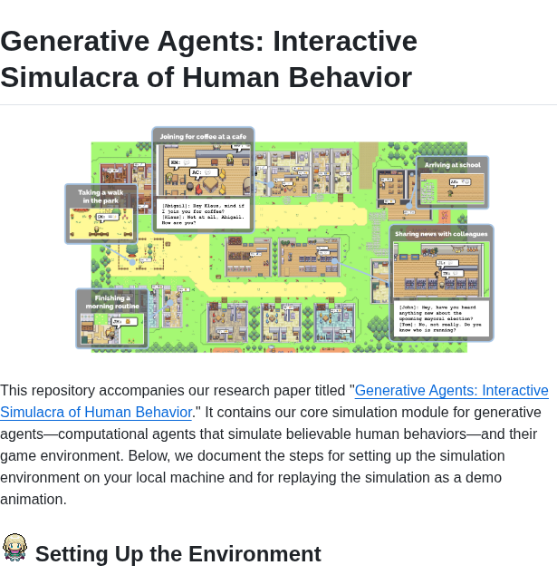 Joonspk Research Generative_agents screenshot