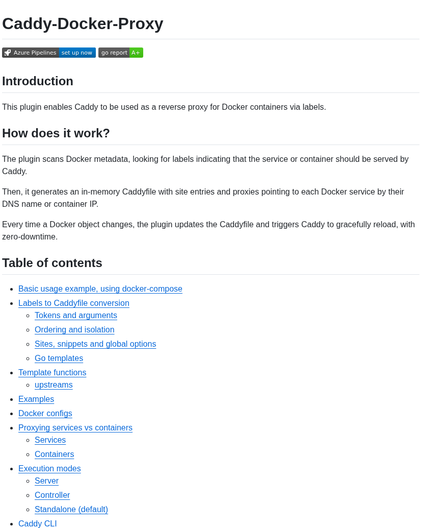 Lucaslorentz Caddy Docker Proxy screenshot
