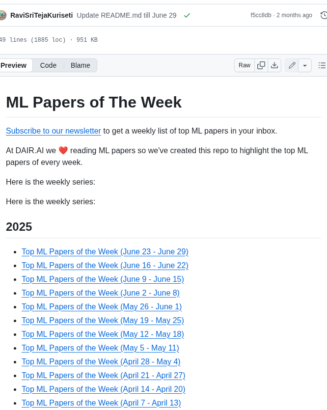 Dair Ai Ml Papers Of The Week screenshot