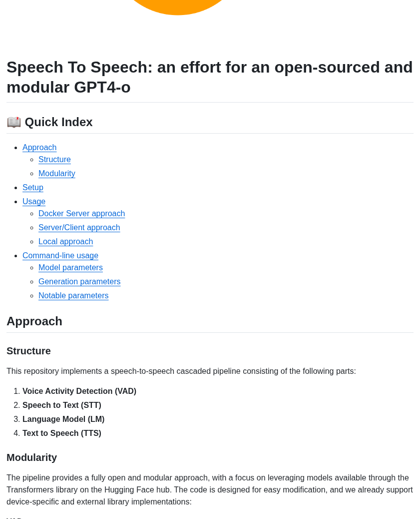Huggingface Speech To Speech screenshot