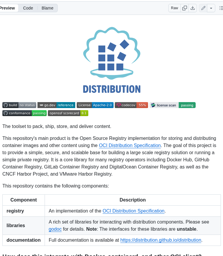Distribution Distribution screenshot