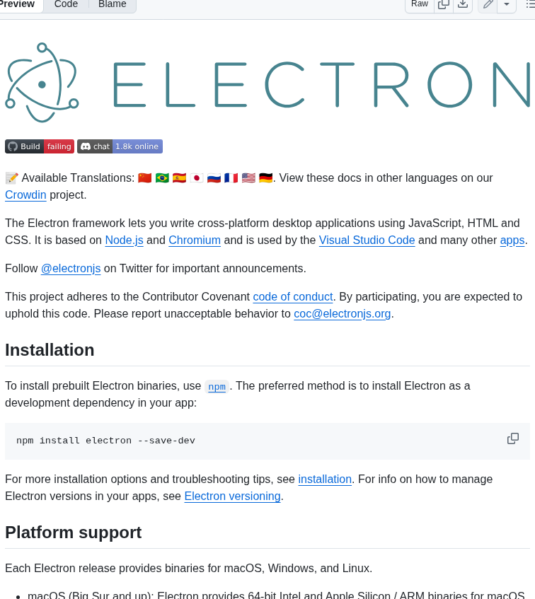Electron Electron screenshot