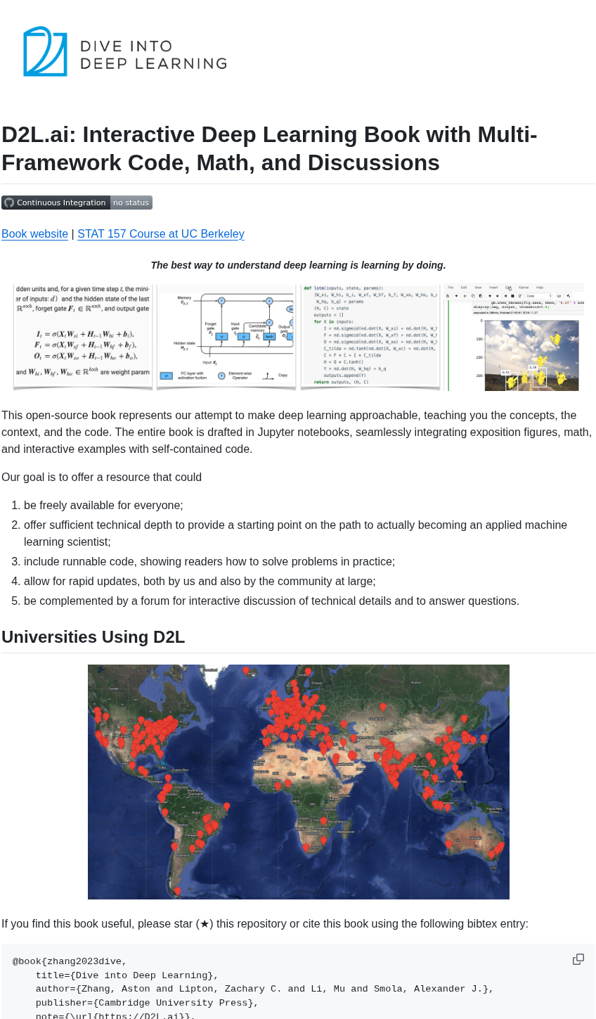 D2l Ai D2l Zh screenshot