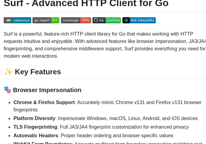 Enetx Surf screenshot