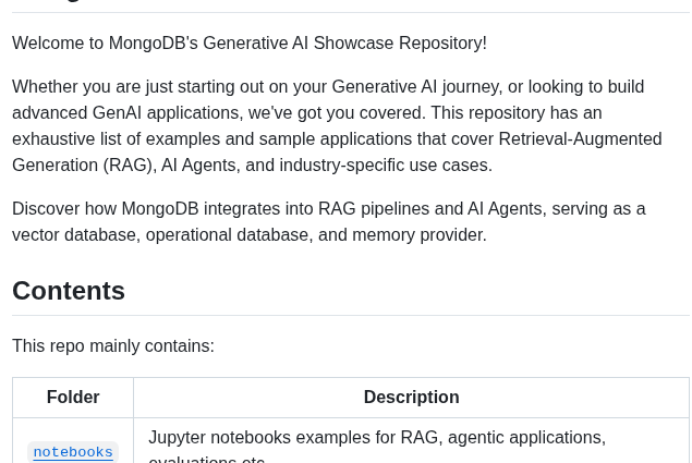 Mongodb Developer Genai Showcase screenshot