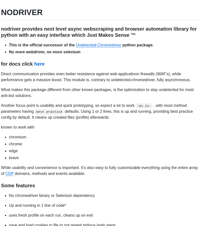 Ultrafunkamsterdam Nodriver screenshot