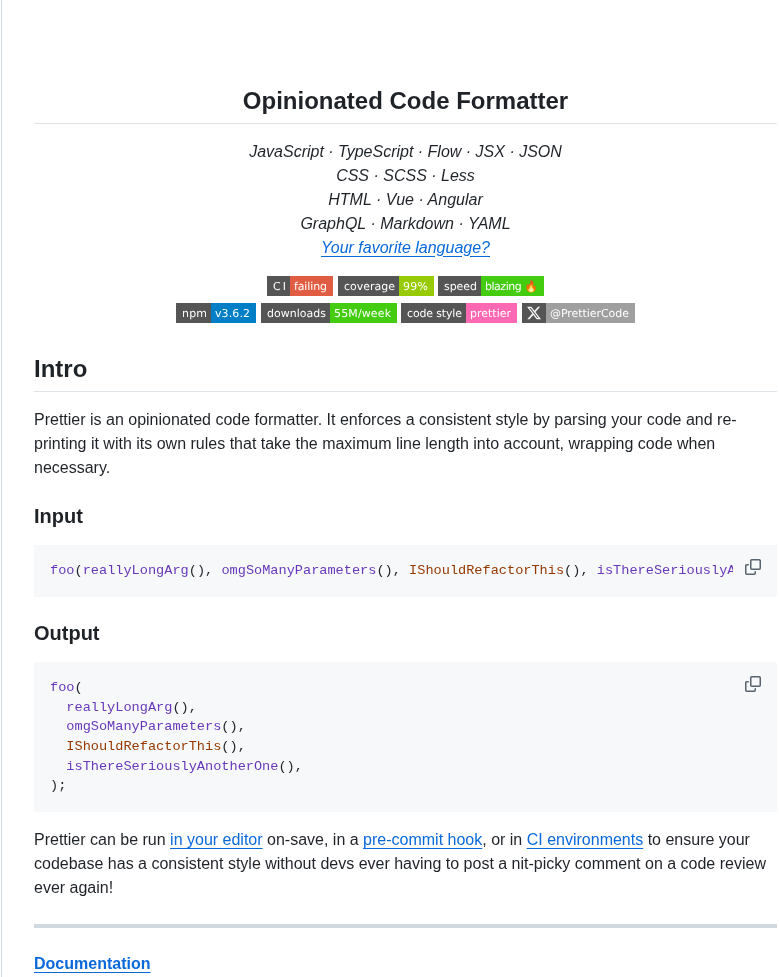 Prettier Prettier screenshot