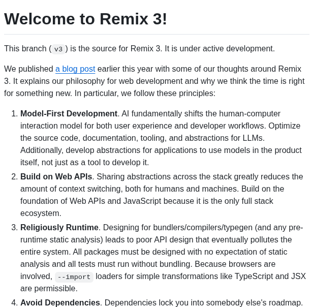 Remix Run Remix screenshot