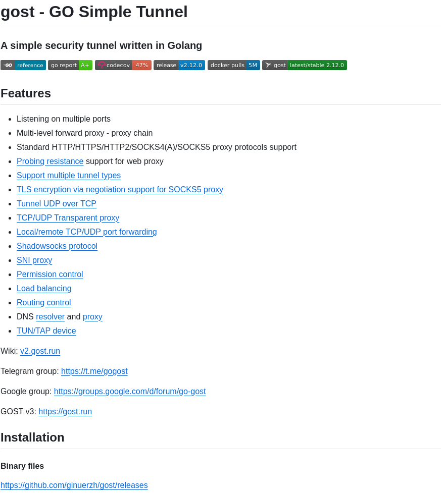 Ginuerzh Gost screenshot
