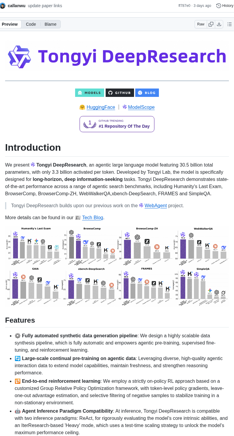 Alibaba Nlp Deepresearch screenshot