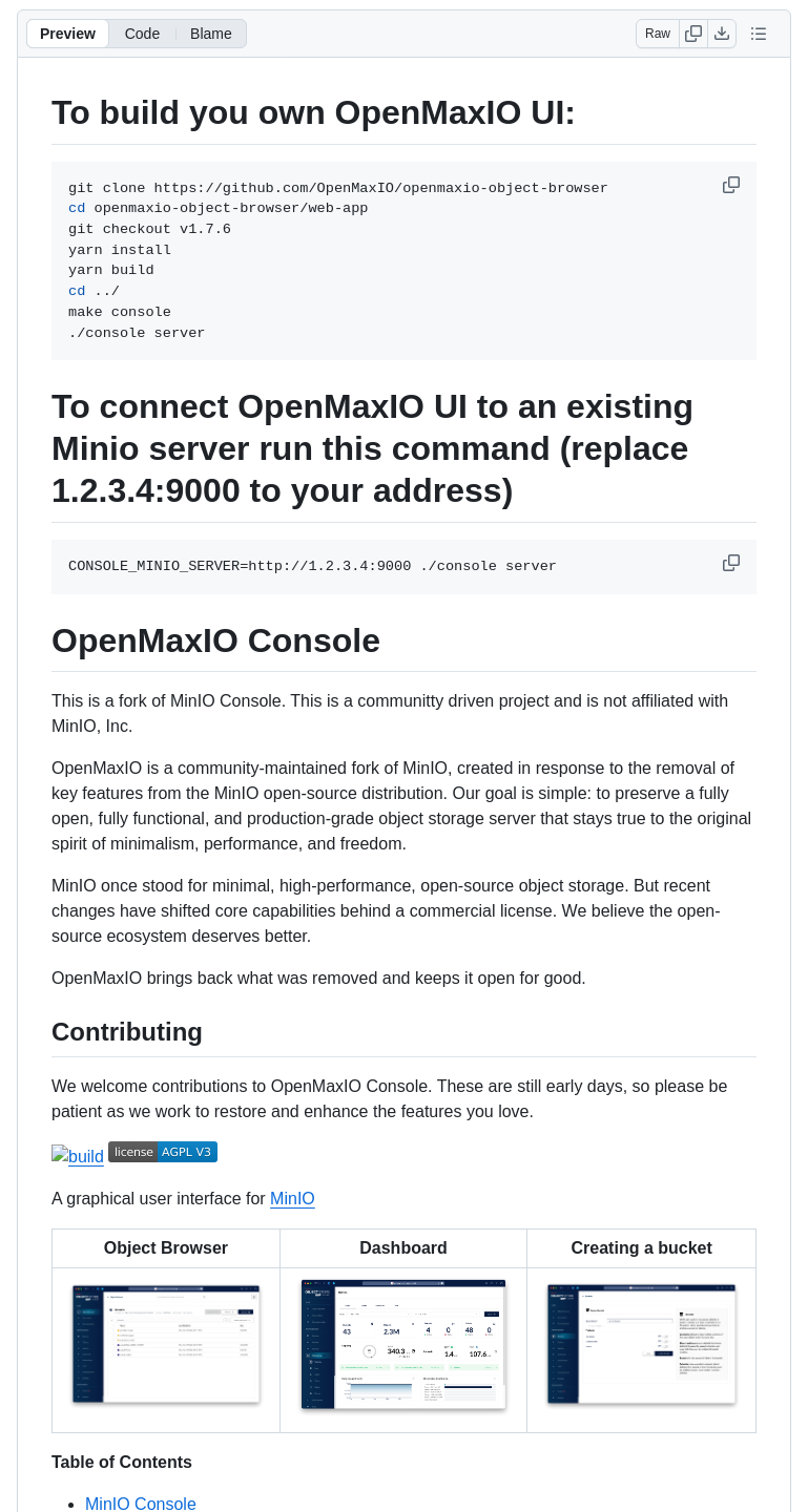Openmaxio Openmaxio Object Browser screenshot