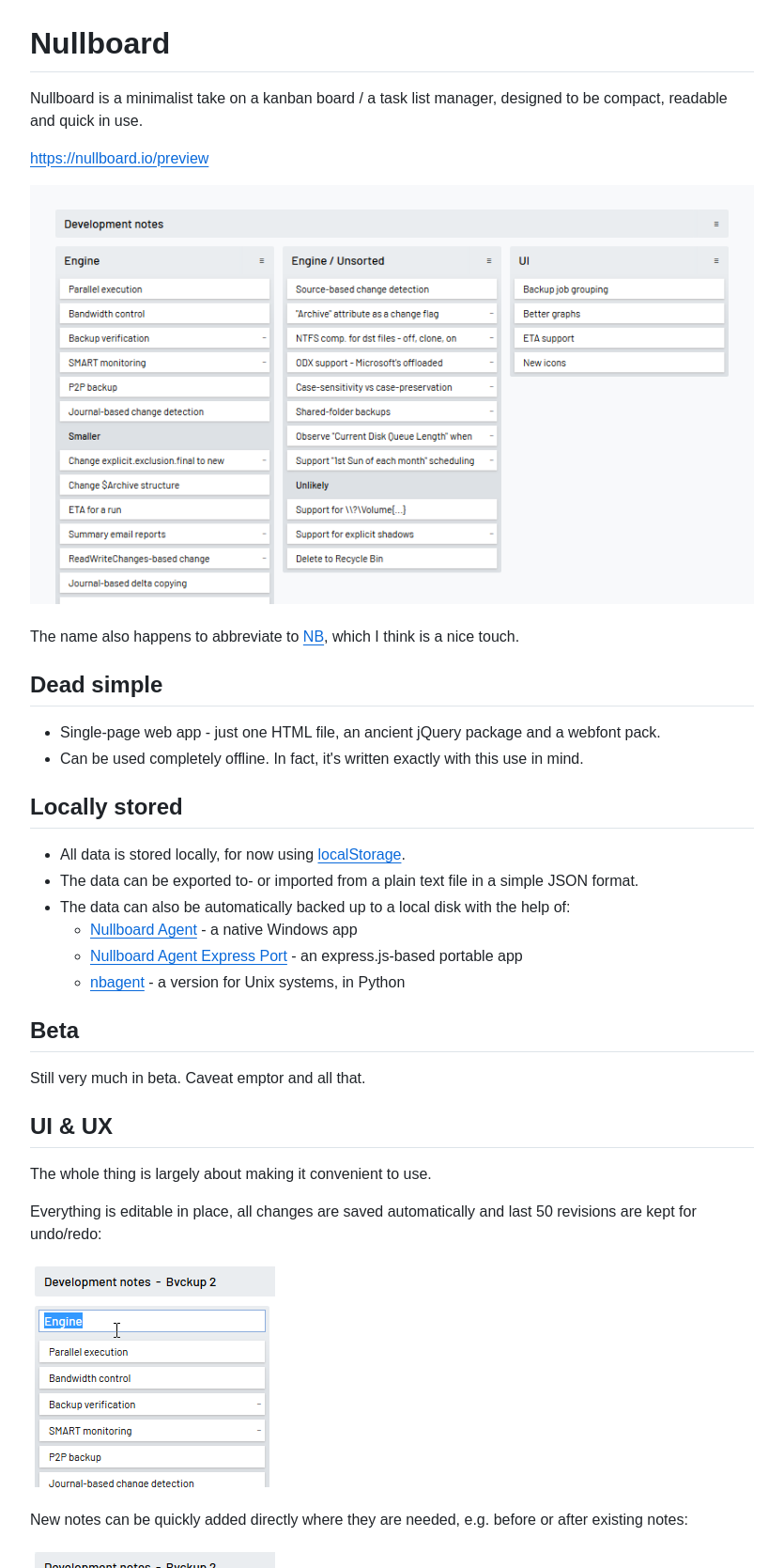 Apankrat Nullboard screenshot