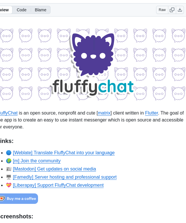 Krille Chan Fluffychat screenshot