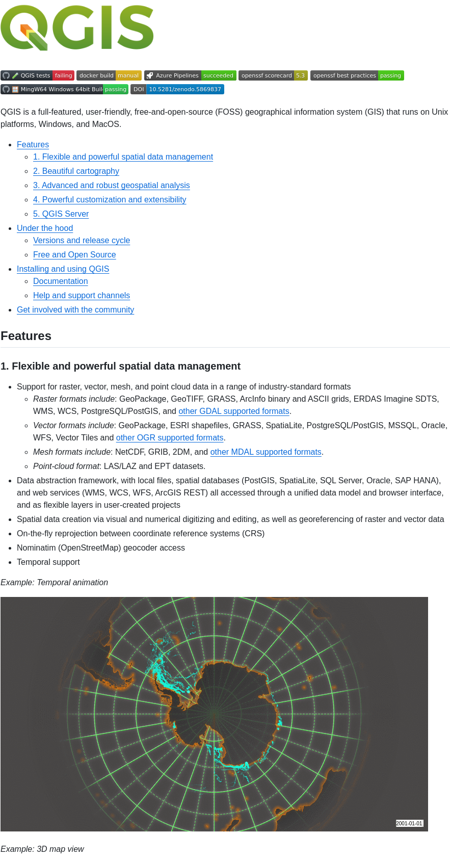 Qgis Qgis screenshot