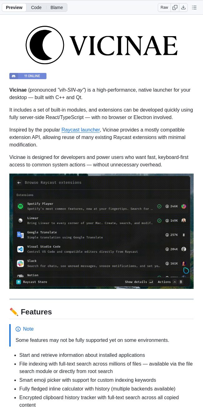 Vicinaehq Vicinae screenshot