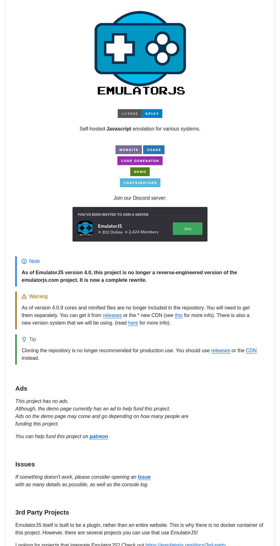 Emulatorjs Emulatorjs screenshot
