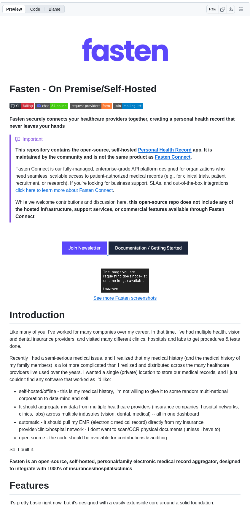 Fastenhealth Fasten Onprem screenshot