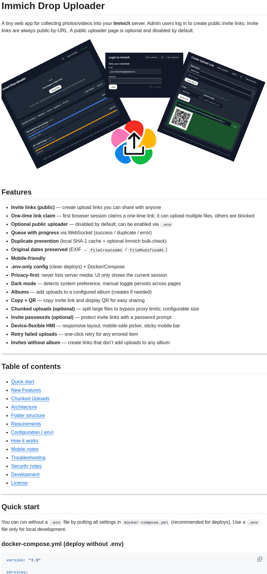 Nasogaa Immich Drop screenshot