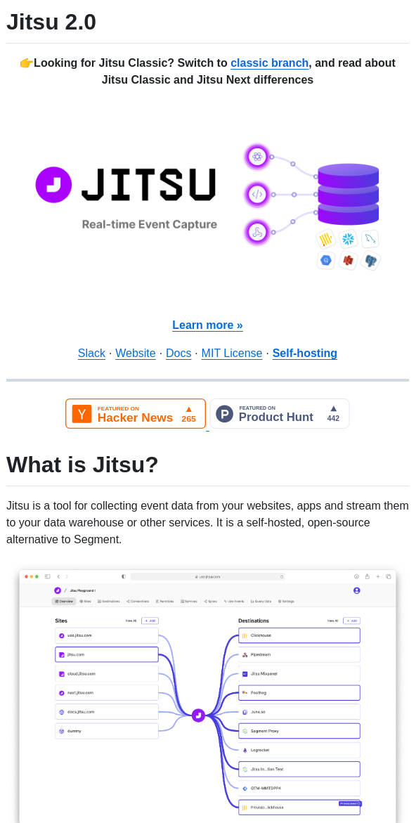 Jitsucom Jitsu screenshot
