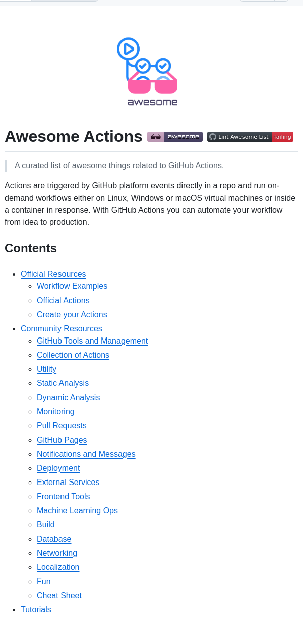 Sdras Awesome Actions screenshot