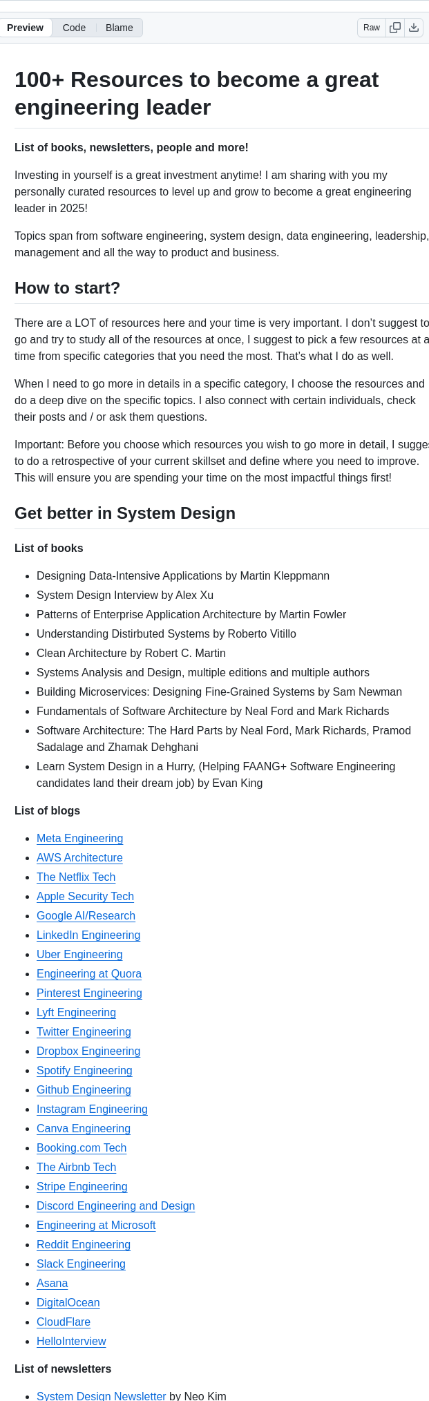Gregorojstersek Resources To Become A Great Engineering Leader screenshot