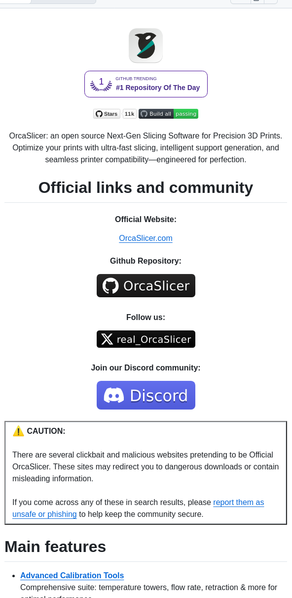 Softfever Orcaslicer screenshot