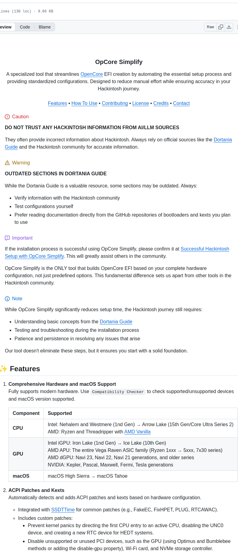 Lzhoang2801 Opcore Simplify screenshot