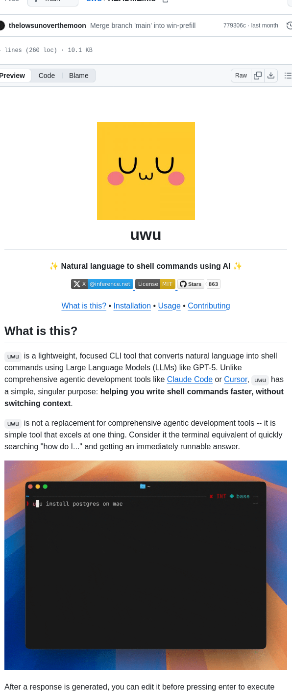 Context Labs Uwu screenshot
