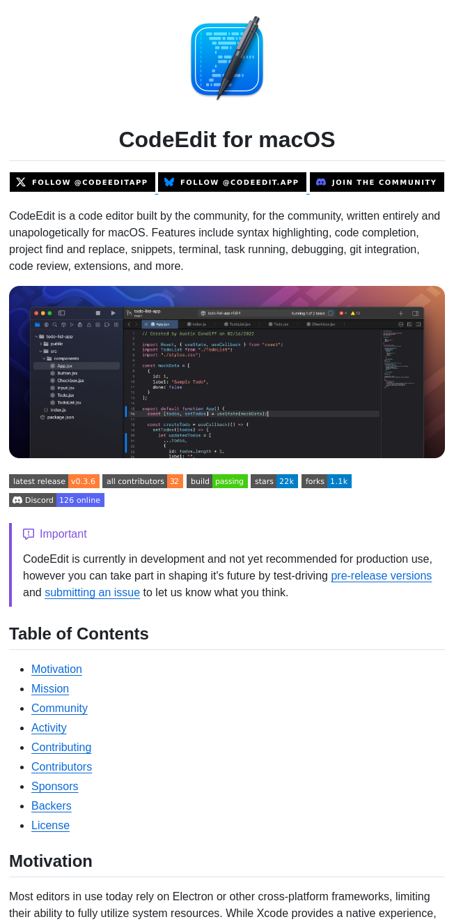 Codeeditapp Codeedit screenshot