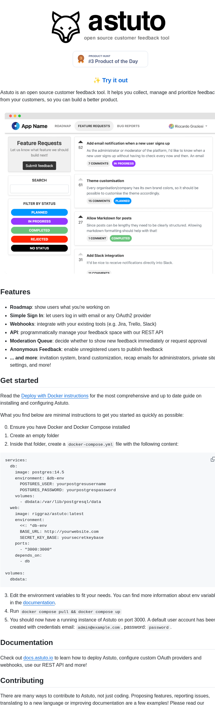 Astuto Astuto screenshot