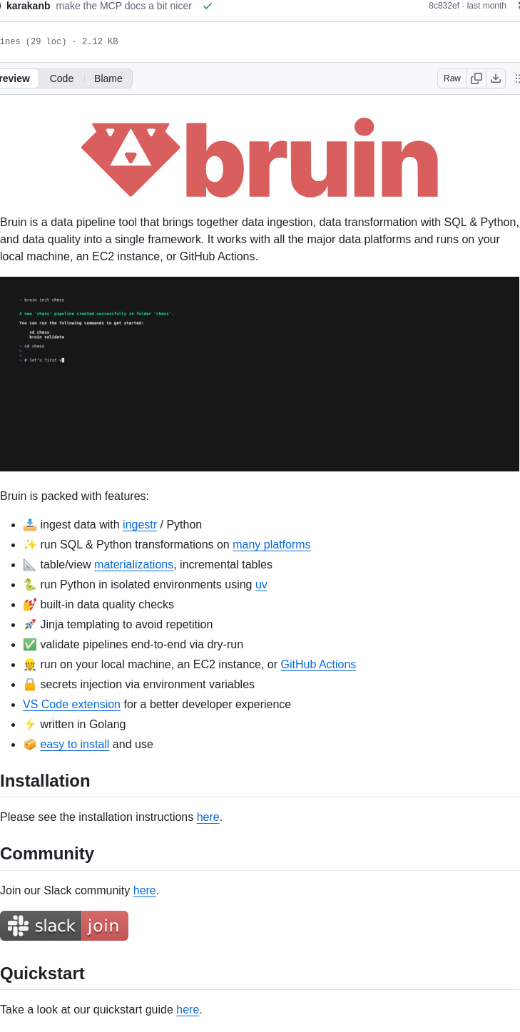 Bruin Data Bruin screenshot