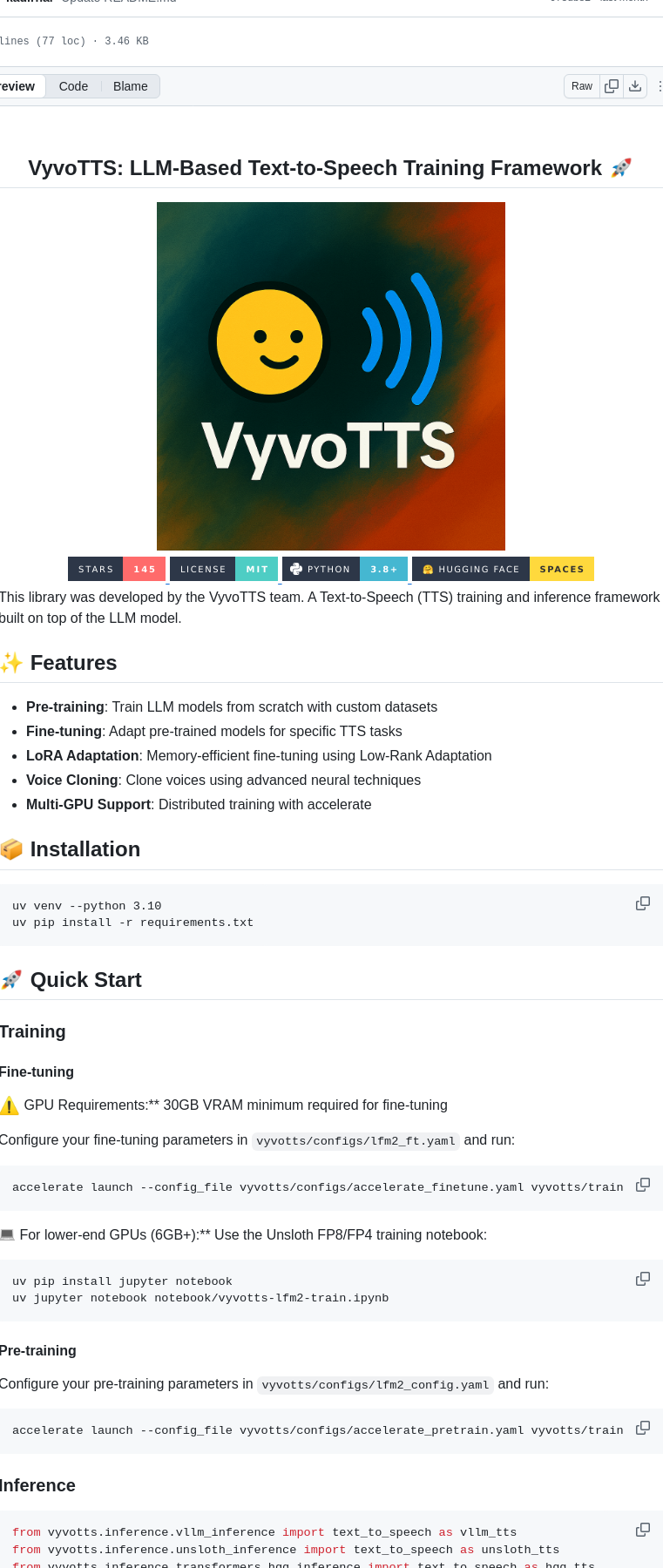 Vyvo Labs Vyvotts screenshot