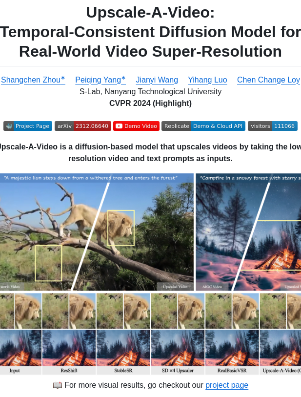 Sczhou Upscale A Video screenshot