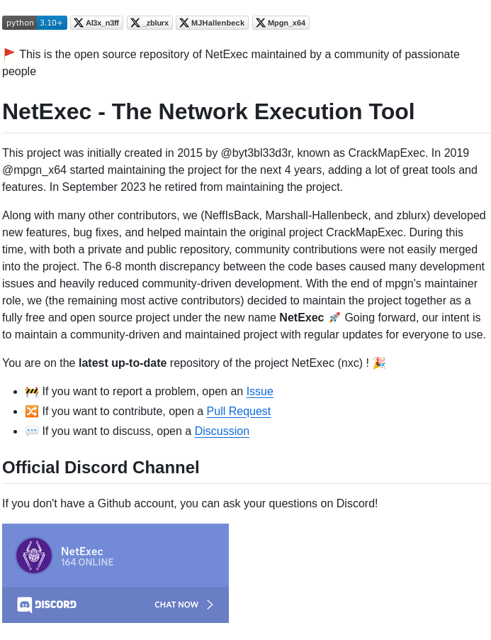 Pennyw0rth Netexec screenshot