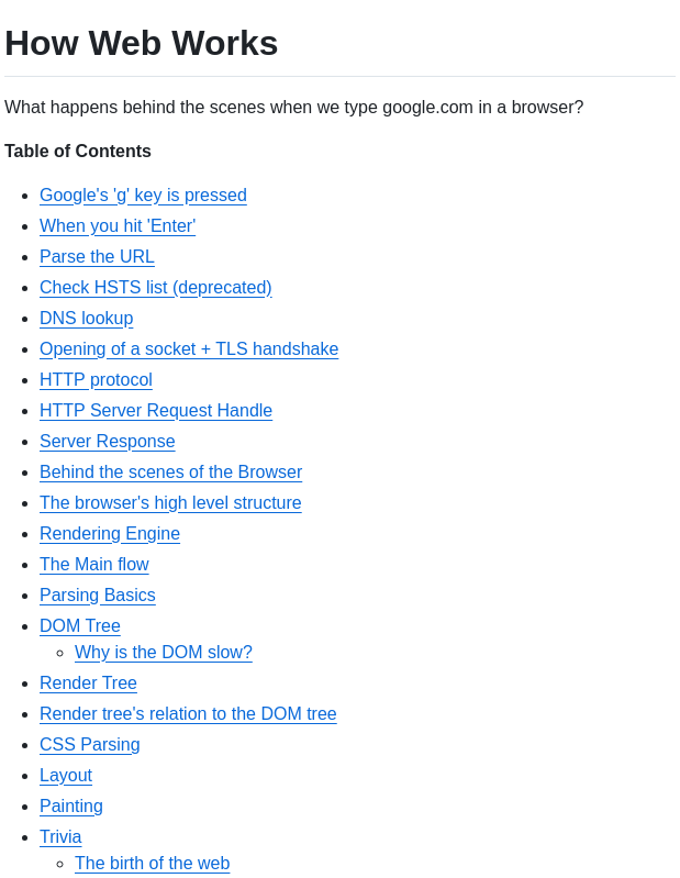 Vasanthk How Web Works screenshot