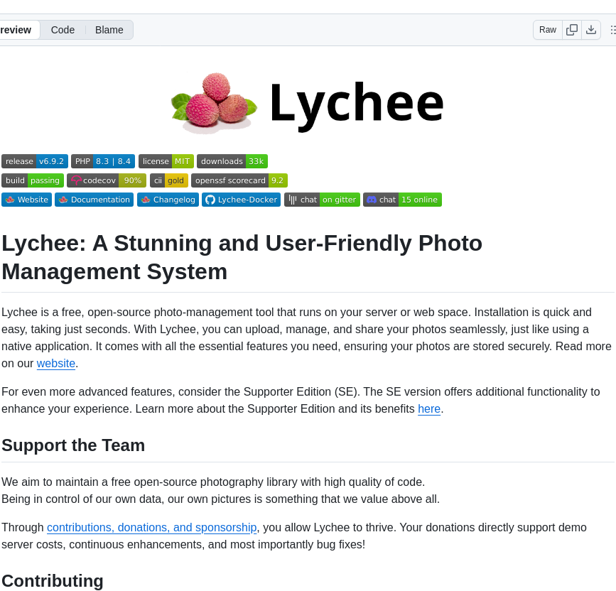 Lycheeorg Lychee screenshot