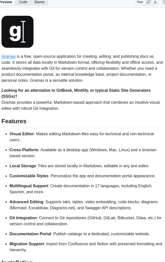Gram Ax Gramax screenshot
